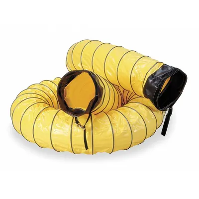 AIR SYSTEMS INTERNATIONAL SVH-15 Duct for Confined Spaces, 15 ft, Yellow - Ducts for Confined Spaces