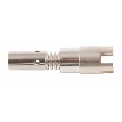This solder ejector is a replacement power tool part designed for use with Master Appliance UT-200 models. It is used in soldering applications to remove molten solder during rework or repair tasks.