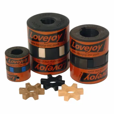 LOVEJOY Jaw Coupling Hub: AL110 Coupling Size, 2 17/32 in Outside Dia - General Purpose Straight Jaw Coupling Hubs