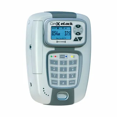 COMPX ELOCK Electronic Keyless Lock: Powder Coated, Spring Loaded Latch - Proximity RFID Electronic Cabinet & Locker Locks