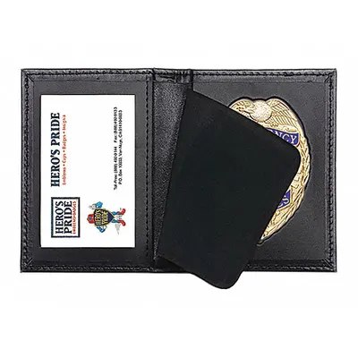 HEROS PRIDE Badge Holder: Black - Badge Holders