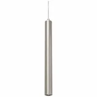 AFX INC. Pendant: 1 1/4 in Dia, 16 in Ht, Satin Nickel, 800 lm, 3000K, 9 W, 120 to 277V AC, Dimmable (MPN ELIP01L30UDSN)