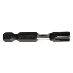 Alloy steel ECX bit with #1 imperial head and hex shank. Impact rated for use with impact drivers. Standard length. Sold as a 25-pack. Suitable for driving combination slotted/Phillips screws in general construction and industrial fastening applications.