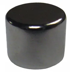 Neodymium disc magnet with 5/16 in outside diameter and 0.25 in thickness. Provides a maximum pull force of 2.25 lbf. Suitable for holding, positioning, and retrieving ferrous parts in industrial assembly and maintenance tasks.