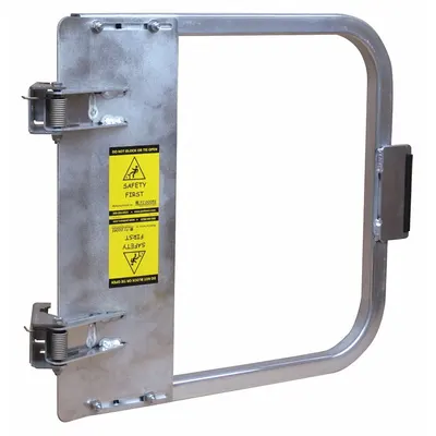 PS INDUSTRIES Single-Door Metal: Aluminum, For 19 3/4 in to 23 1/2 in Opening Wd