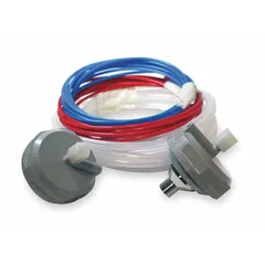 This push button assembly is designed for institutional toilet flush valves in commercial restrooms. Constructed with a stainless steel button and ABS body, it is compatible with Air-Trol® flush valve systems. Suitable for high-traffic facilities requiring reliable flush activation.