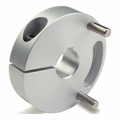 RULAND MANUFACTURING Controlflex Coupling Hub: 1.5° Angular Misalignment, 0.7 mm Axial Motion - Single Insert Hubs for Keyed Shafts