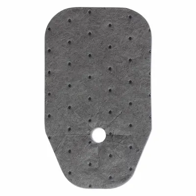 PIG Sorbent Pad: 1 3/4 oz Volume Absorbed Per Pad, 8 1/2 in x 5 in Pad Size (L x W) - Sorbent Pads