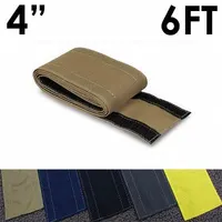 Cable protector: 4 in Overall Wd, 6 ft Lg, Nylon, Taupe (MPN CC-SC-4-6-TP)