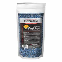 Vinyl-based floor coating additive for interior use. Broadcast into wet floor coatings to create a textured, multi-color finish. Color blend: Black/Blue/White. Coverage: 0.002 lb/sq ft. Supplied in a 1 lb container
