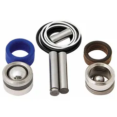 This pump repair kit is designed for servicing Graco paint sprayer pumps. It includes seals, gaskets, and other wear components needed to rebuild or repair the pump assembly compatible with model 248701. Suitable for use in industrial painting applications to restore pump performance and extend equipment life.