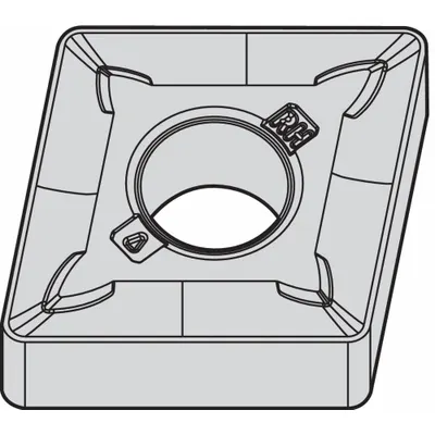 WIDIA Diamond Turning Insert: CNMG642RH - Diamond Indexable Turning Inserts