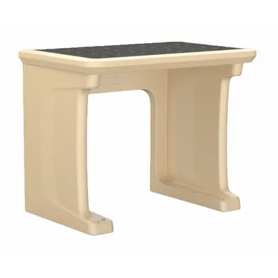 CORTECH Freestanding Desk: Sand, 29 in Overall Ht, 36 in Overall Wd, 24 in Overall Dp - Floor-Mount Desks with Laminate Top