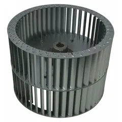 This Dayton blower wheel is an OEM replacement component for HVAC and air-moving equipment. It is used to replace worn or failed wheels in furnaces, air handlers, and ventilation systems to restore airflow and system efficiency.