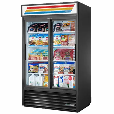 TRUE REFRIGERATION GDM-41-HC-LD Glass Door Refrigerator Merchandiser - Glass Door Refrigerator Merchandisers