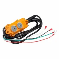 CHIEF HPU Remote: 4 Wires, 2 Buttons, 10 ft Cable Lg, 12V DC (MPN 251317)