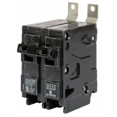 SIEMENS Miniature Circuit Breaker: 110 A Amps, 120/240V AC, 2 Poles - B Series, Bolt-On Siemens Miniature Circuit Breakers