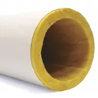 OWENS CORNING Pipe Insulation: Tube, Fiberglass, Slit with Adhesive and Flap, 1 1/2 in Thick (MPN 722567)