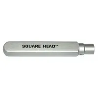 Square Vibrator Head: W995G1T, 12 7/8 in Overall Lg, 1 3/4 in Overall Wd, Steel (MPN W878-540)