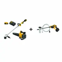 DEWALT Combo Kit: 20V MAX*, Power Cleaner, 125 mph Blower Max Air Speed, 450 cfm Blower Air Flow (MPN DCKO222M1/DCPW550B)