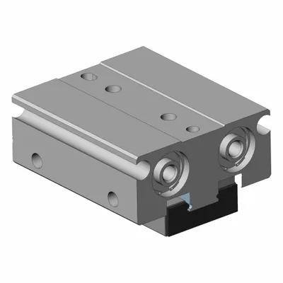 SMC Air Gripper: 20 mm Stroke Lg, 21.76 psi to 101.53 psi, 101.53 psi Max Op Pressure - Two-Finger Parallel Grippers