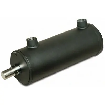 Parker Hydraulic Cylinder: 2.5 in Bore Dia., 4 in Stroke Lg, 5 15/16 in Retracted Lg - No Mount Welded Hydraulic Cylinders