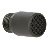 Replacement sander muffler designed to reduce exhaust air noise in pneumatic sanding equipment. Commonly used in industrial manufacturing and finishing operations. Cross-references to SM-65-6133