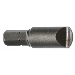 Imperial Hi-Torque head insert bit with #2 industry size, standard hex shank, and impact-rated S2 steel construction. Unfinished finish. For use with a bit holder in power tools for driving fasteners in high-torque applications.