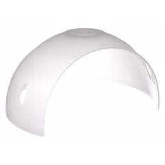 This polyethylene bump cap insert features a pinlock design for secure attachment to compatible bump cap shells. It is intended as a replacement component for basic-color bump caps used in environments where head bumps are a risk, such as warehouses and assembly lines.