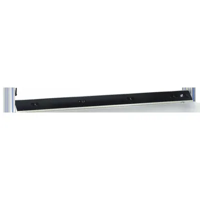 PRO-LINE Power Strip, 60 in W x 10 in D, Aluminum, Black, 120 V - Power Strips & Mounting Panels for Workbenches