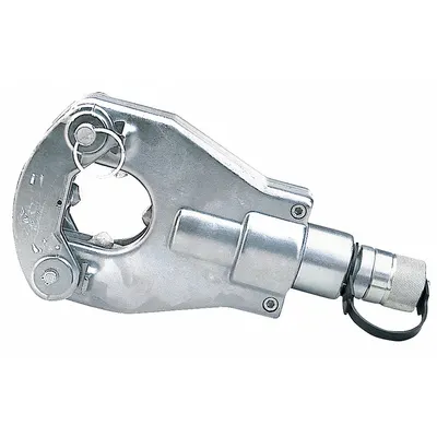 GREENLEE Remote Powered Crimping Head: Quad Point, 750 kcmil Max Copper - Cable Crimping Heads