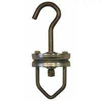 Pendant for Conveyor Chain: Conveyor Chain, Swivel Hook, 1 Pack Qty, Galvanized (MPN 2035.02775)
