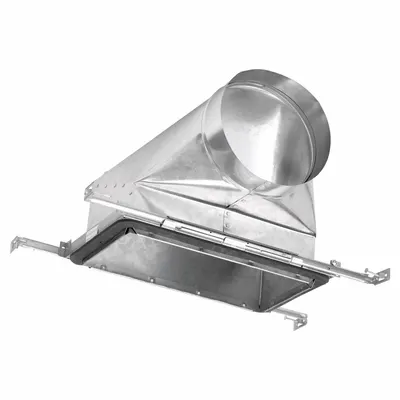 SPEEDI-BOOT Vent Boot Hanger: 90° Boot Boot, 7 in Dia. 7 in H x 7 in W Collar Size - Vent Boots