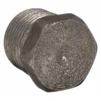 ANVIL Plug: Solid Hex Drive Plug, Steel, 3/4 in, NPT Threaded, 9,000 psi (MPN 0361313208)