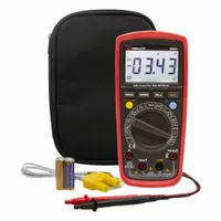 TRIPLETT Digital Multimeter: TRMS, CAT III 600V, 600 V Max AC Volt Measurement, Full Size Multimeter (MPN MM520-NIST)