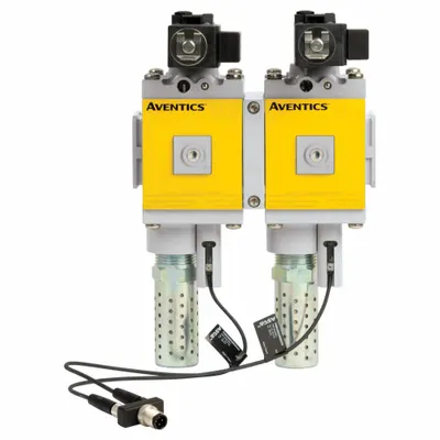 NUMATICS Redundant Safety Exhaust Valve: 1 in NPT, 1 in NPT Outlet Size - Numatics Compressed Air Line Slow-Start Quick-Exhaust Valves