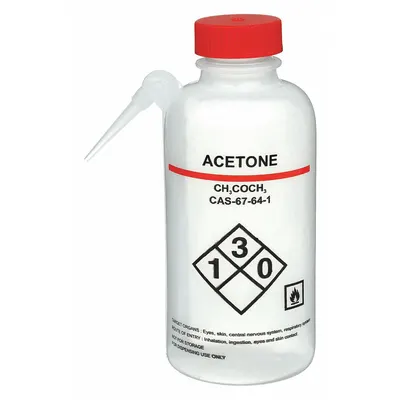 OEM Wash Bottle: 500 mL - Wide Mouthed Integrated Spout Wash Bottles