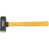 Steel Engineering Hammer: Fiberglass Handle, 3 lb Head Wt, 1 3/4 in Dia, 14 in Overall Lg (MPN 2DBT7)