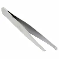 AVEN Tweezers: Stainless Steel, Point, Straight Tip, 3.2 mm Tip Thick (MPN 18494)
