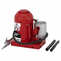 AMERICAN FORGE & FOUNDRY Auto Jacks: Steel, Air, 50 ton Load Capacity, 11 13/16 in Min Lift (MPN 5650SD)