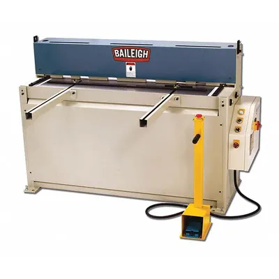 BAILEIGH INDUSTRIAL Machining Shear: Hydraulic, Foot Pedal, 80 in Max. Cut Wd - Hydraulic Machining Shears