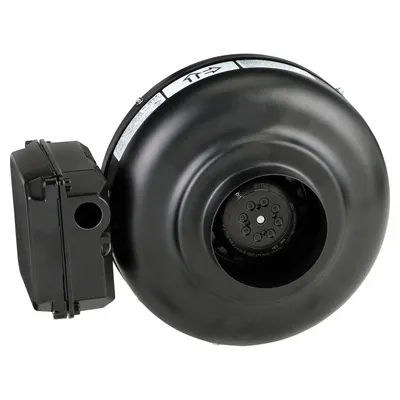 SOLER & PALAU In-Line Duct Fan: 206 cfm Max., 5 in Duct, 85 W, 120V AC, 1 Ph, IP44 - General Purpose Inline Duct Fans