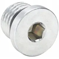 PARKER Plug: Plug, Steel, 1/8 in, Threaded, 6,000 psi (MPN 2 HP5ON-S)