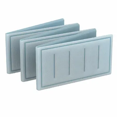 OEM Link Air Filter: 16 in x 22 in x 1 in, 22 in Section Wd, 6 Sections, 3 Ply - MERV 8 Link Air Filters