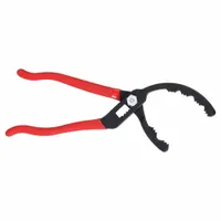 Hand tool designed for gripping and turning oil filters during removal. Provides secure leverage to loosen stubborn filters without slipping. Suitable for routine maintenance on engines, compressors, and hydraulic systems