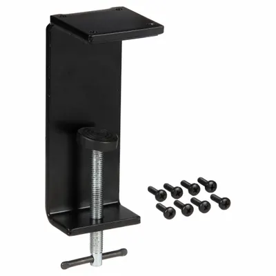 WALDMANN Table Clamp, 5.3 in Clamping Capacity, Black, Metal - Accessories & Replacement Parts for Magnifier Lights
