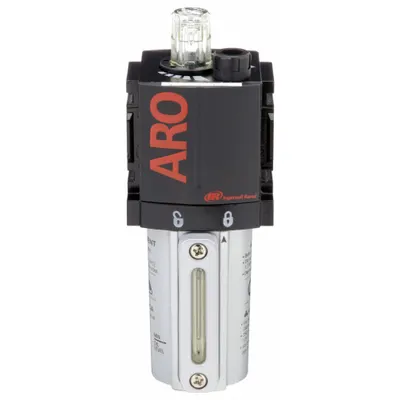 ARO Compressed Air Lubricator: Mist, 3/8 in NPT, 105 cfm, 250 psi Max Op Pressure - ARO FRL Air Lubricators