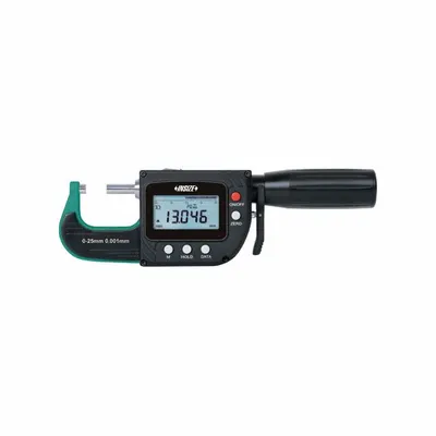INSIZE 3358-25WL Micrometer with SPC Output - Micrometers with SPC Output