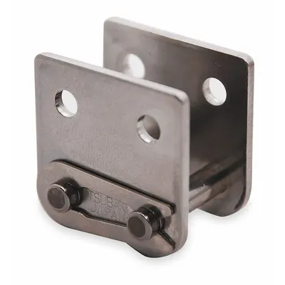 TSUBAKI Attachment Link: For Stainless Steel Roller Chains, SK-2, 40, Single Strand - Attachment Links for ANSI Standard Chains