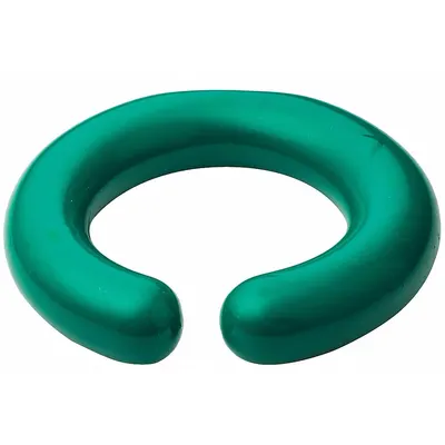 SP SCIENCEWARE Flask Stabilizer Ring: Green, Coated Lead, 2.4 in Inside Dia - Flask Stabilizers